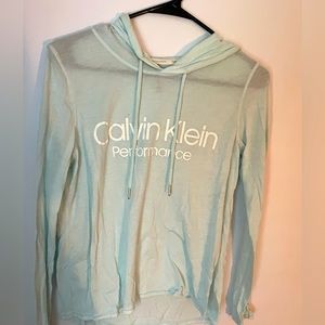 Blue Calvin Klein jacket